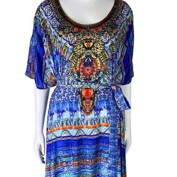 Round Neck Kaftan Dress for Sale-Designer Kaftan - Picture 3 of 3